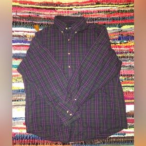 Lands’ End Long sleeve button up